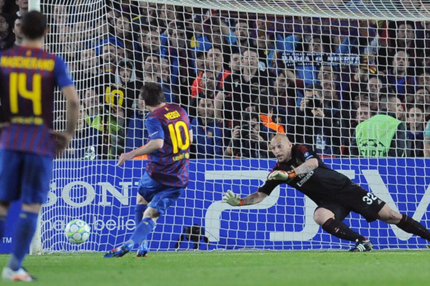 11 metrų baudinius realizavo L. Messi.