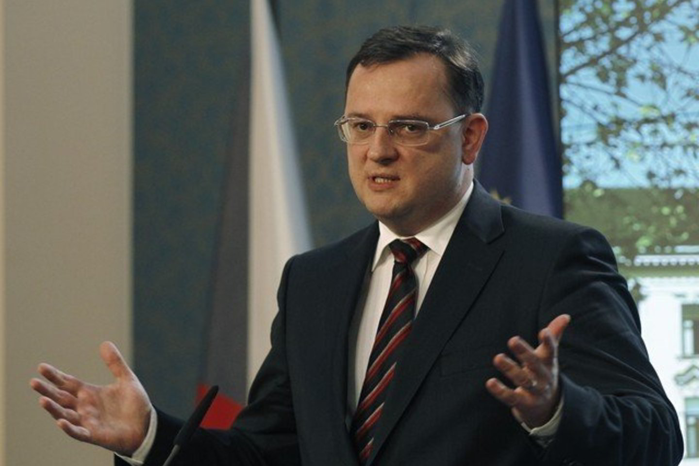 Mažiausia koalicijos partija pareikalavo, kad mainais į paramą vyriausybei ministras pirmininkas Petras Necas pritartų jų keliamoms sąlygoms.