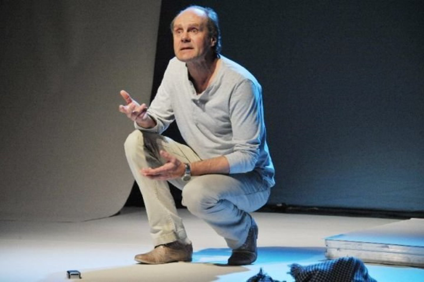 Spektaklyje vaidina "Auksinio scenos kryžiaus" laureatas I. Reklaitis.