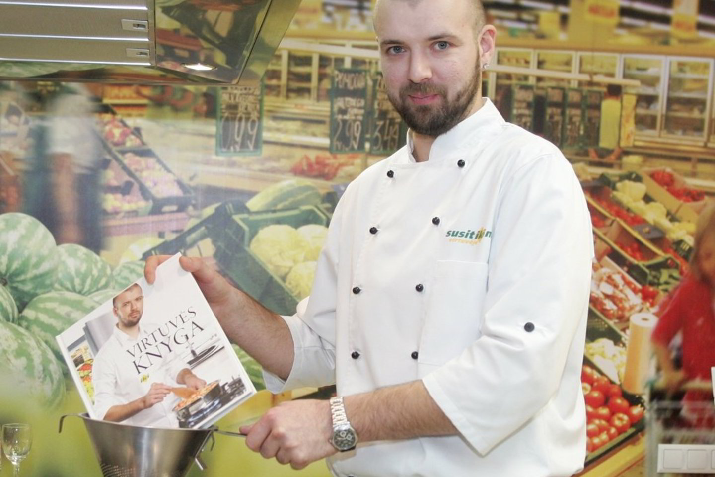 Virtuvės šefas L. Samėnas siūlo per Velykas pamiršti baltąją mišrainę.