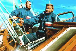 Pirmoji jachtos „Lietuva“ kelionė per pasaulio vandenynus - lyg prarasto laiko gaudynės