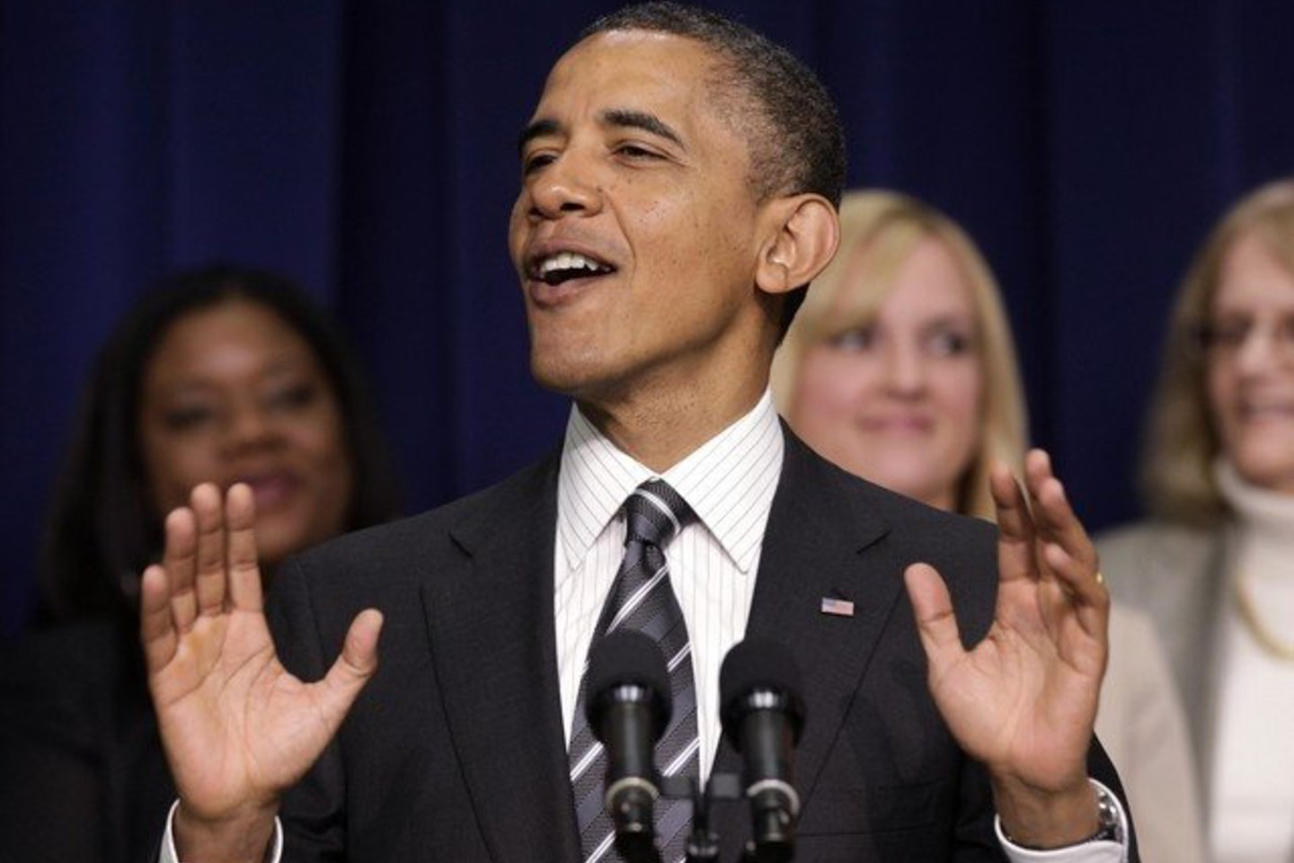 „Man ir daugybei kitų krikščionių Velykų savaitgalis yra laikas apmąstyti ir pasidžiaugti“, - sakė B. Obama, pabrėždamas savo religinę aistrą.