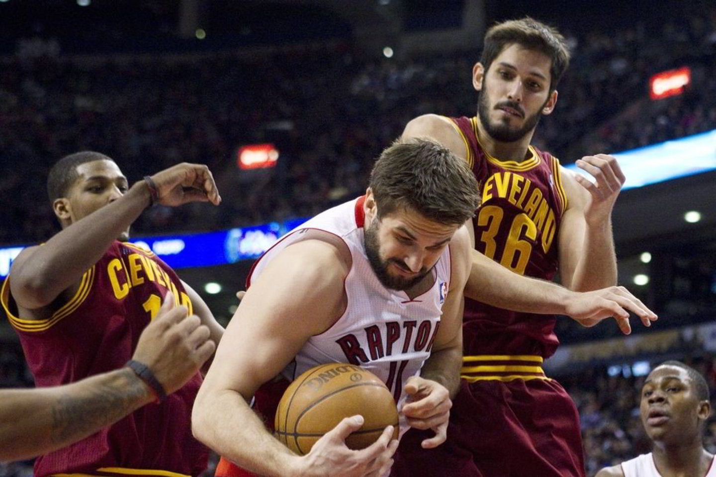 L.Kleiza pelnė 8 taškus, bet pergalę šventė "Cavaliers" (tamsi apranga)