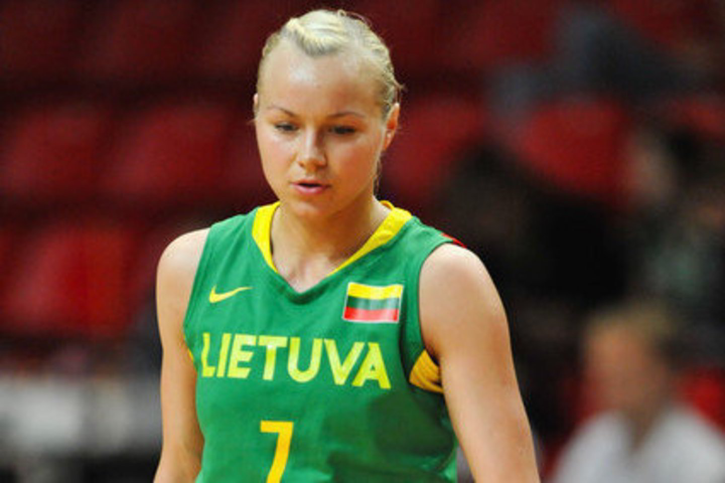 A. Bimbaitė per 18 min. pelnė 8 taškus.