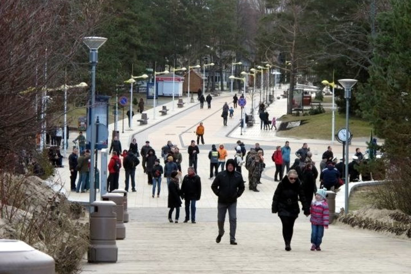 Palanga pamažu kratosi vien vasaros atostogų sostinės etiketės.
