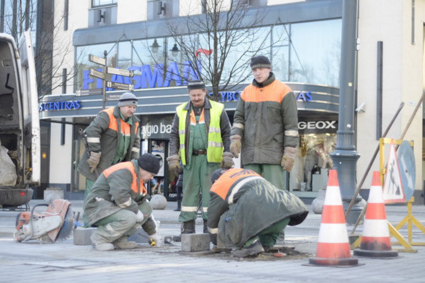 Rotušės aikštės, Didžiosios gatvės ir prieigų rekonstrukcija buvo vykdoma nuo 2005 metais liepos-lapkričio mėnesiais.