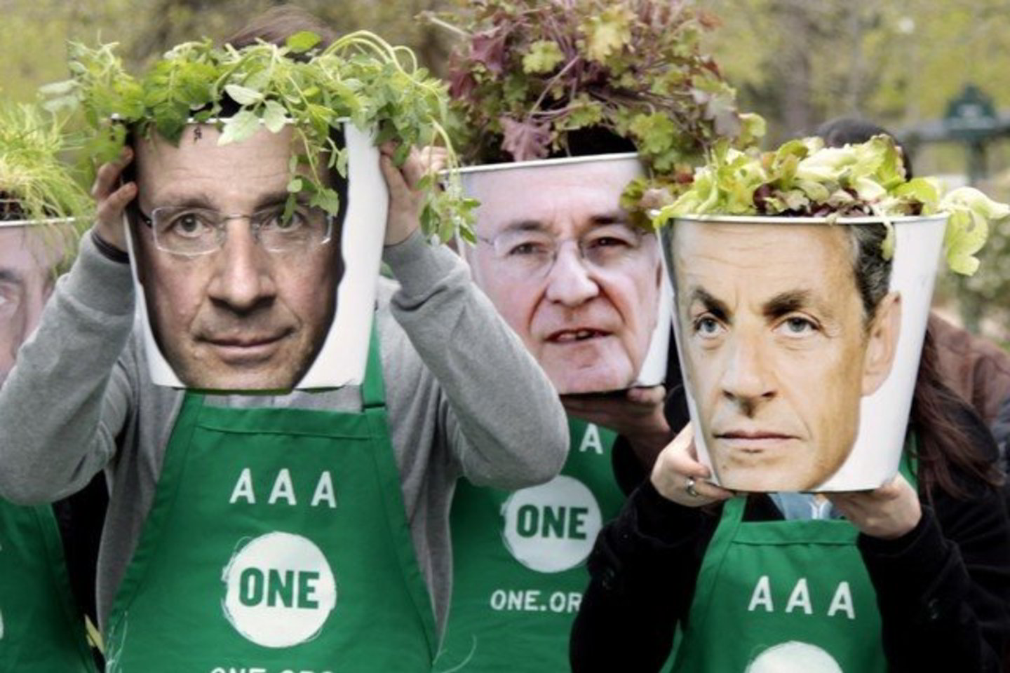 Prezidentas Nicolas Sarkozy (nuotrauka dešinėje) pirmajame rate turėtų surinkti 28,5 proc. balsų, o jo konkurentas socialistas Francois Hollande'as (nuotrauka kairėje) - 27 procentus.