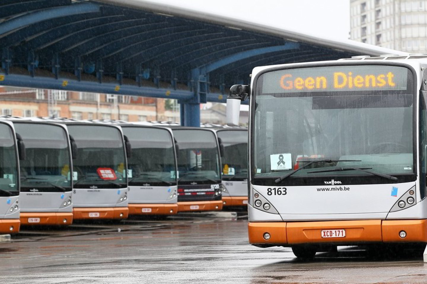 Viešasis transportas Briuselyje nekursavo per visas Velykas.
