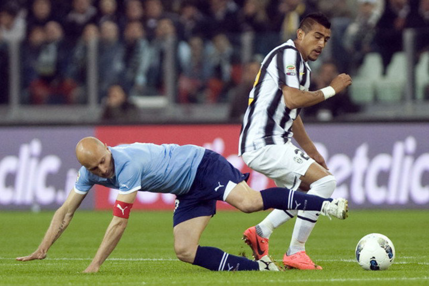 Turino „Juventus“ ir Romos „Lazio“ mačo akimirkos.