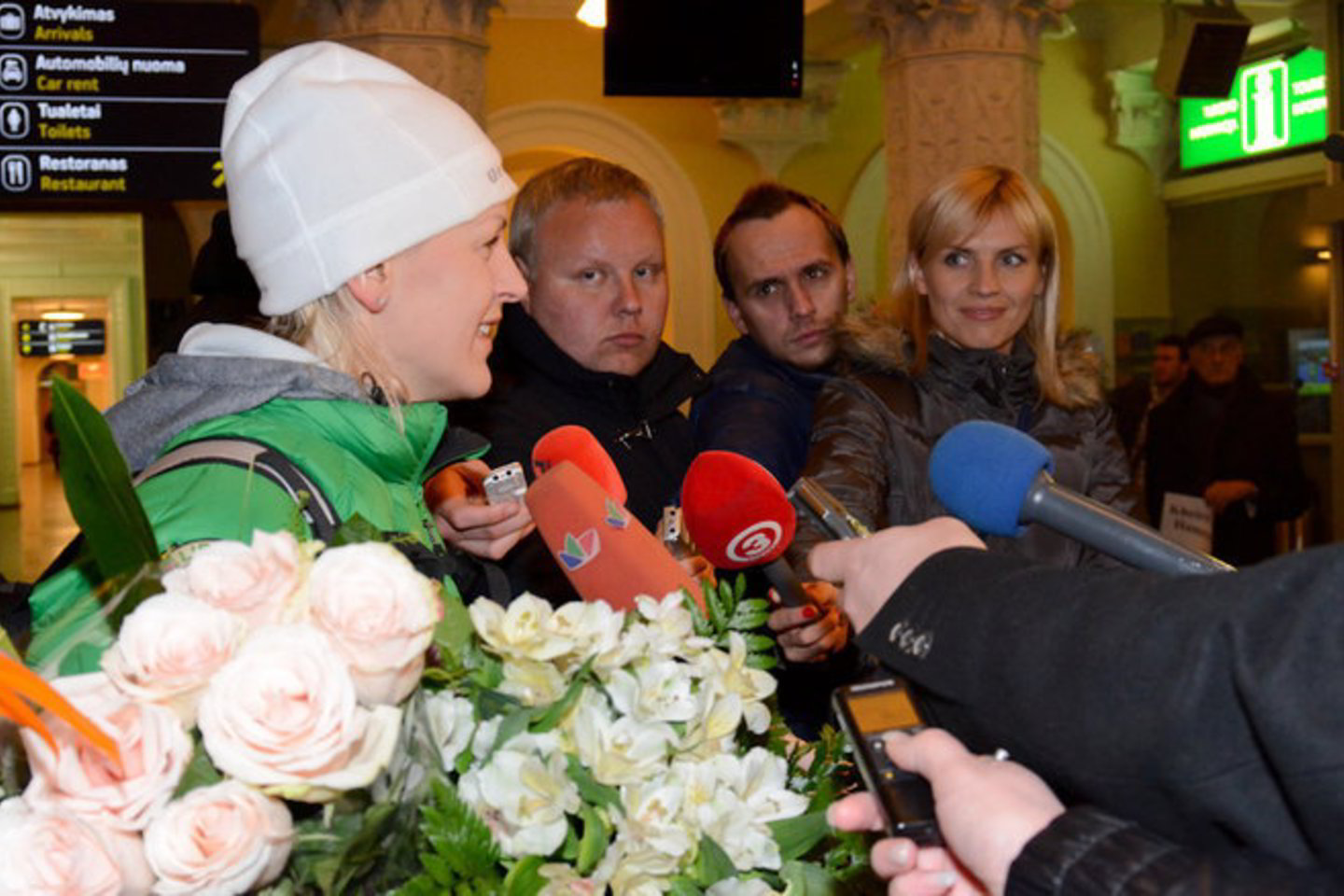 S. Krupeckaitė trumpai atsakė tik į vieną vidurnaktį jos laukusių žurnalistų klausimą.