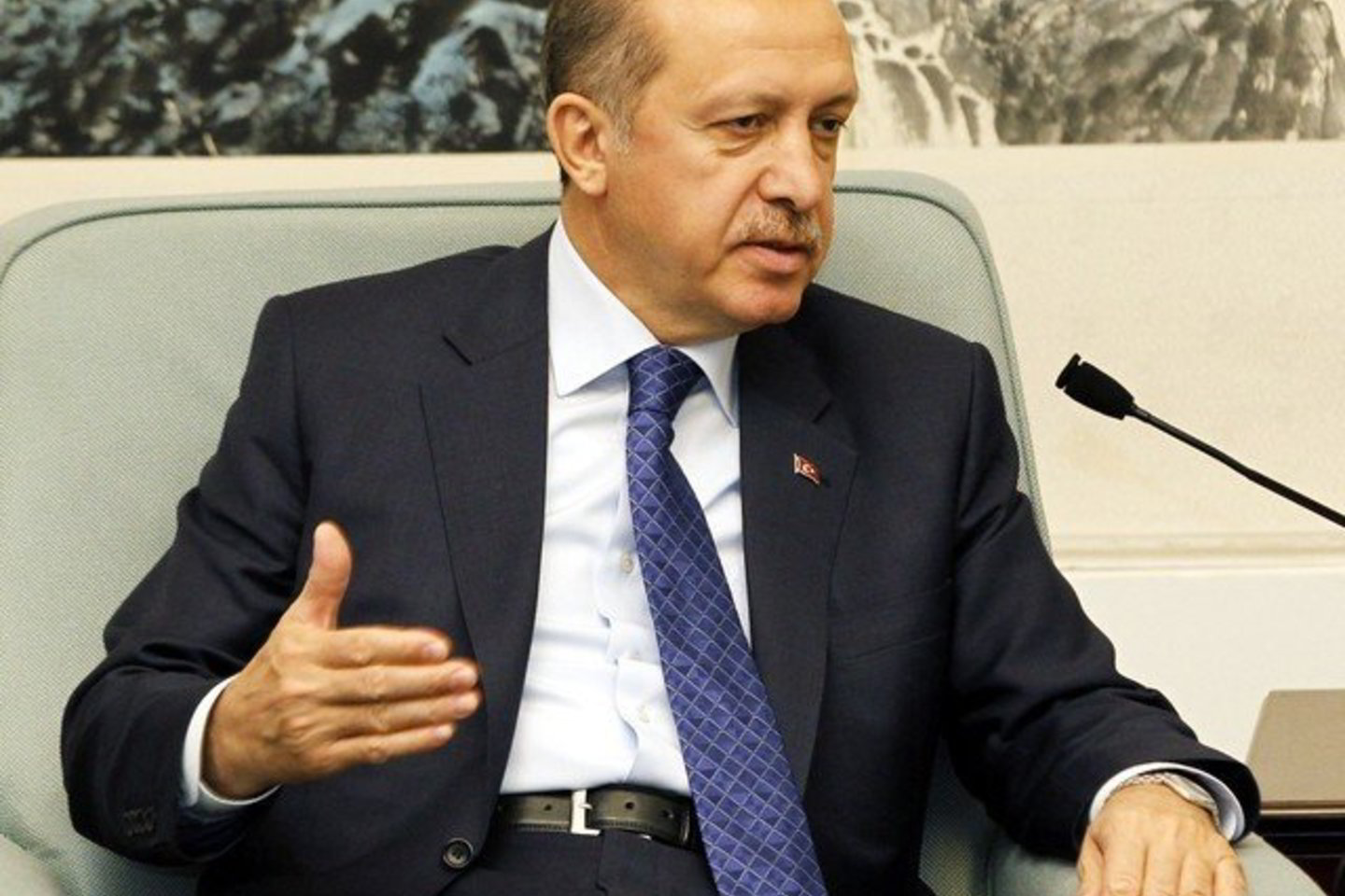 Turkijos ministras pirmininkas Tayyipas Erdoganas teigia, kad NATO yra atsakinga už Turkijos sienų apsaugą.