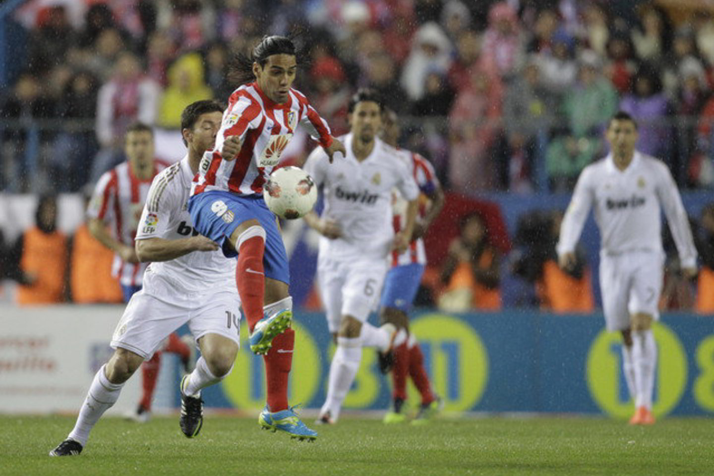 „Real“ ir „Atletico“ rungtynių akimirkos.