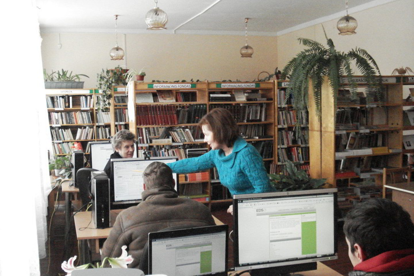 Lyduokių biblioteka.