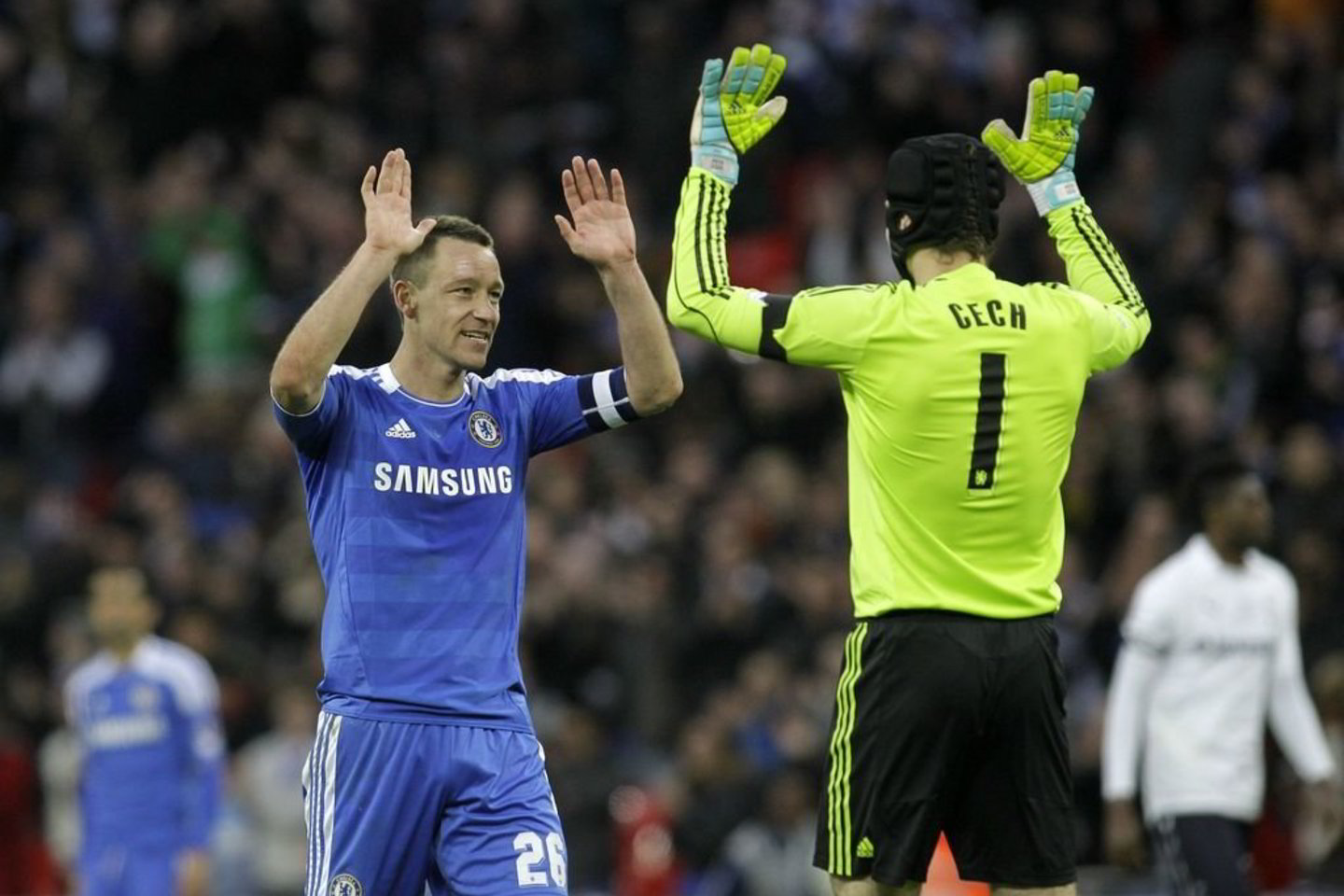 „Chelsea“ (mėlyna apranga) ekipa pateko į finalą