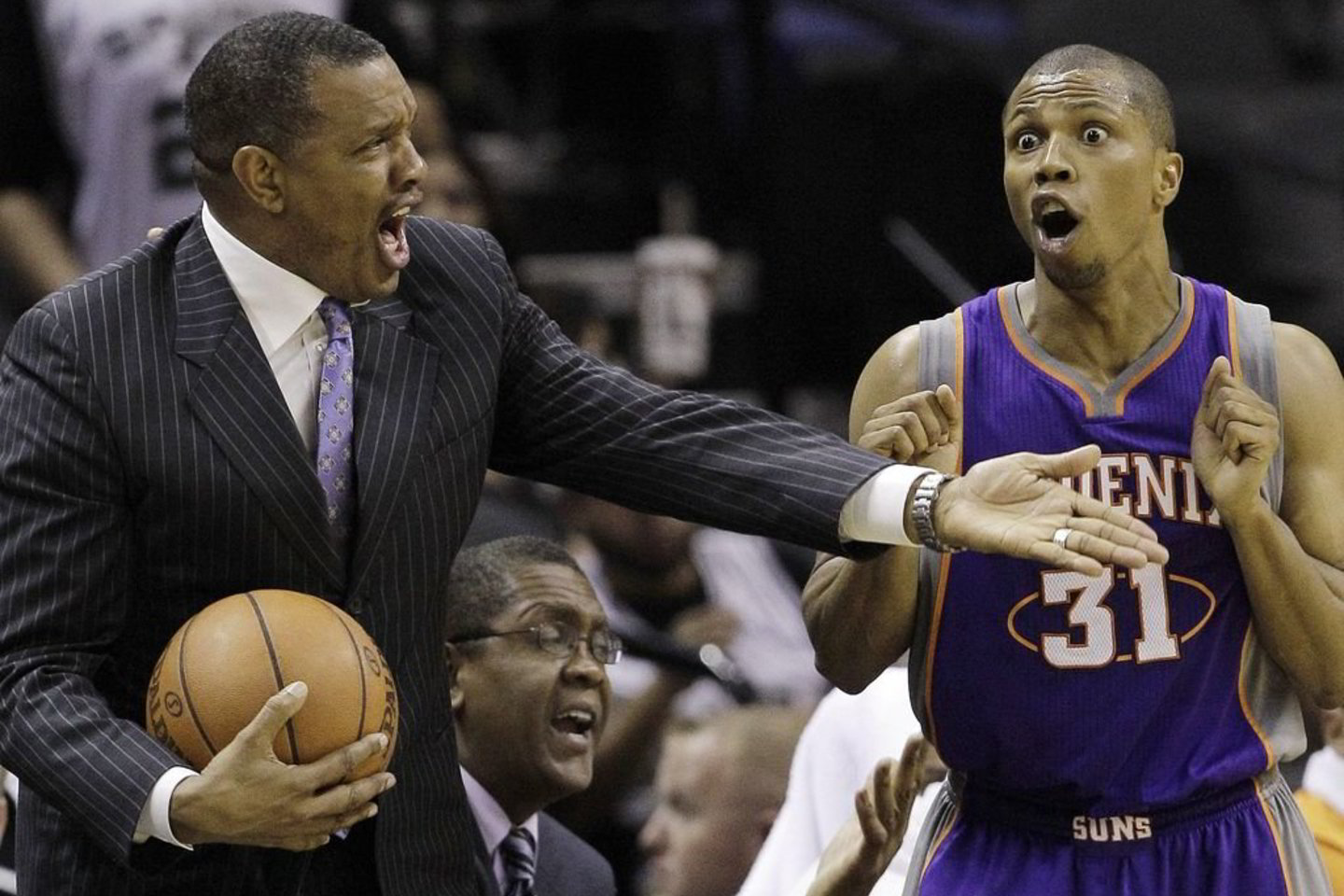 Šeštadienio rungtynių NBA arenose momentai