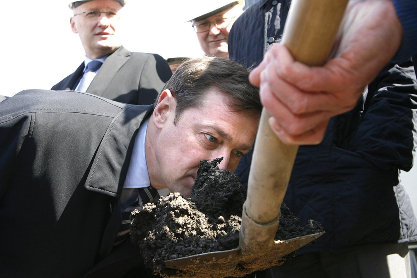 A. Zuokas įsitikino, jog iš apdoroto dumblo pagamintos trąšos nedvokia.