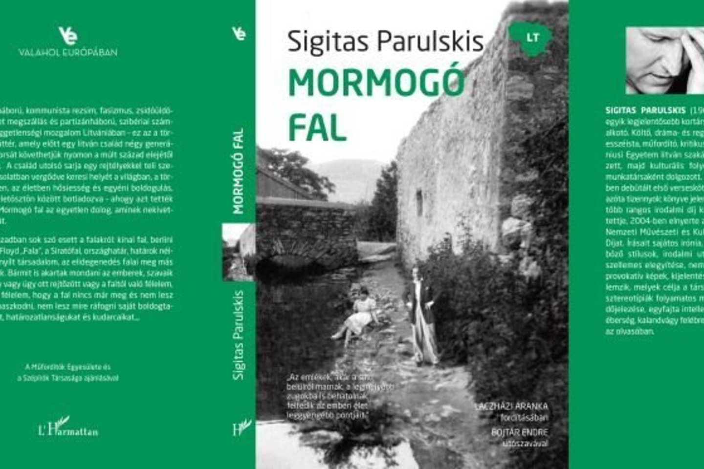S. Parulskio knygą „Murmanti siena“ galima skaityti vengriškai.
