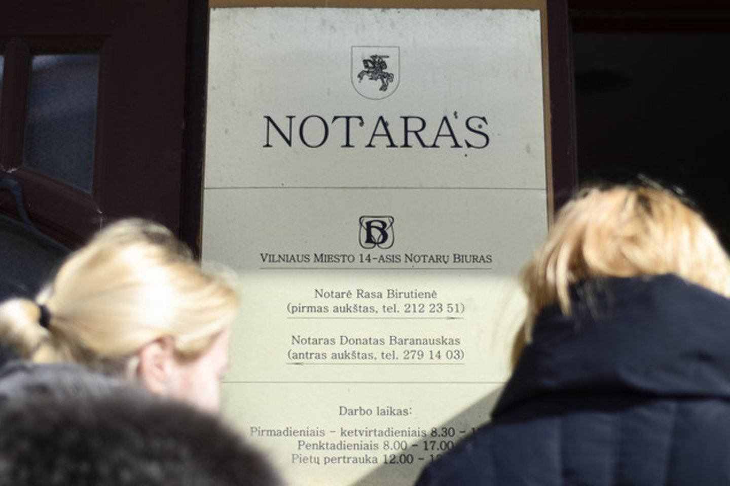 Notarams suteikta galimybė dirbti nebe iki 65, bet iki 70 metų.