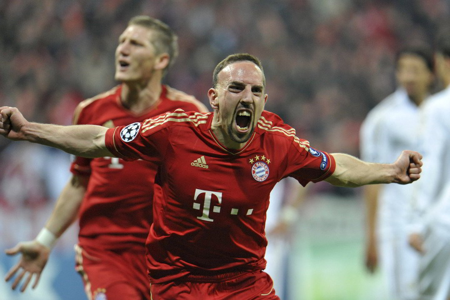 Franckas Ribery ir olandas Arjenas Robbenas antradienio vakarą susimušė „Bayern“ drabužinėje.