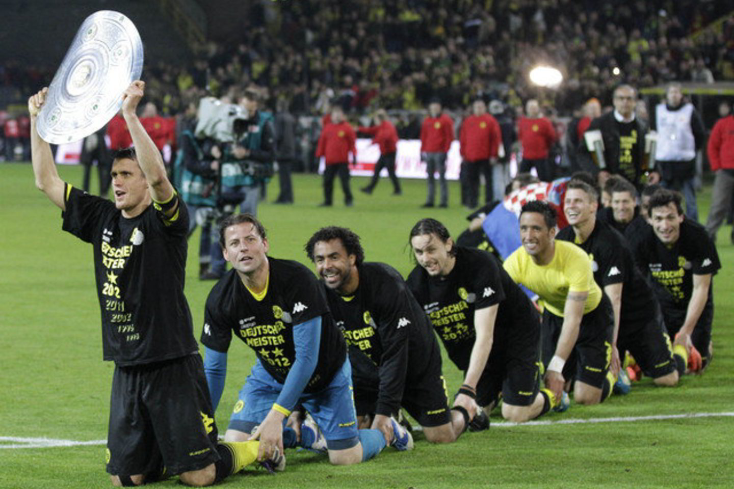 Dortmundo „Borussia“ futbolininkų triumfas.