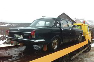 Krepšininko J. Valančiūno garaže – rusiškas automobilis