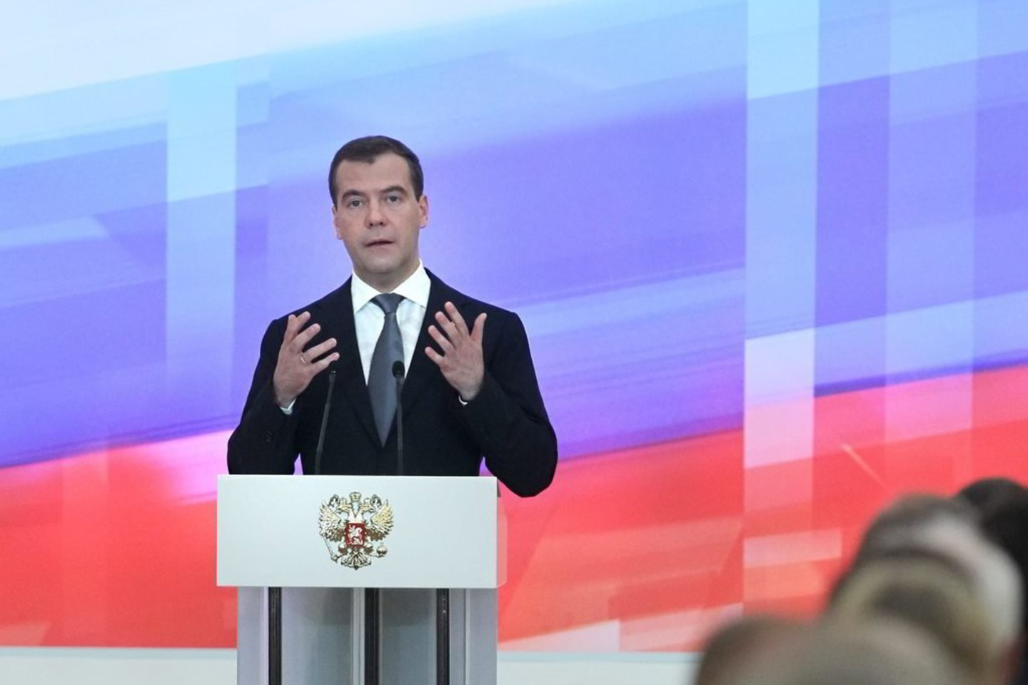 D. Medvedevas antradienį Kremliuje sakė kalbą Valstybės Tarybai ir žadėjo tapęs premjeru tęsti kovą su korupcija.