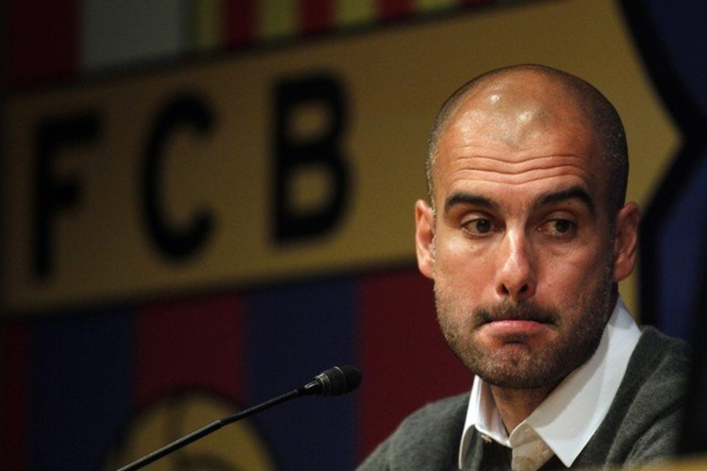 J. Guardiola kitąmet „Barcelona“ komandos netreniruos.