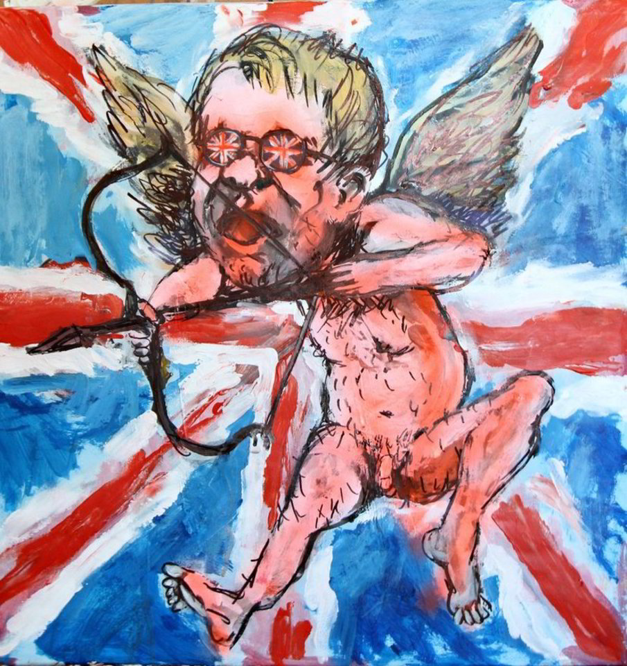 G. Balkevičius parodai pasiūlė nuogą Eltoną Johną, V. Lenino ir J. Zumos karikatūras.