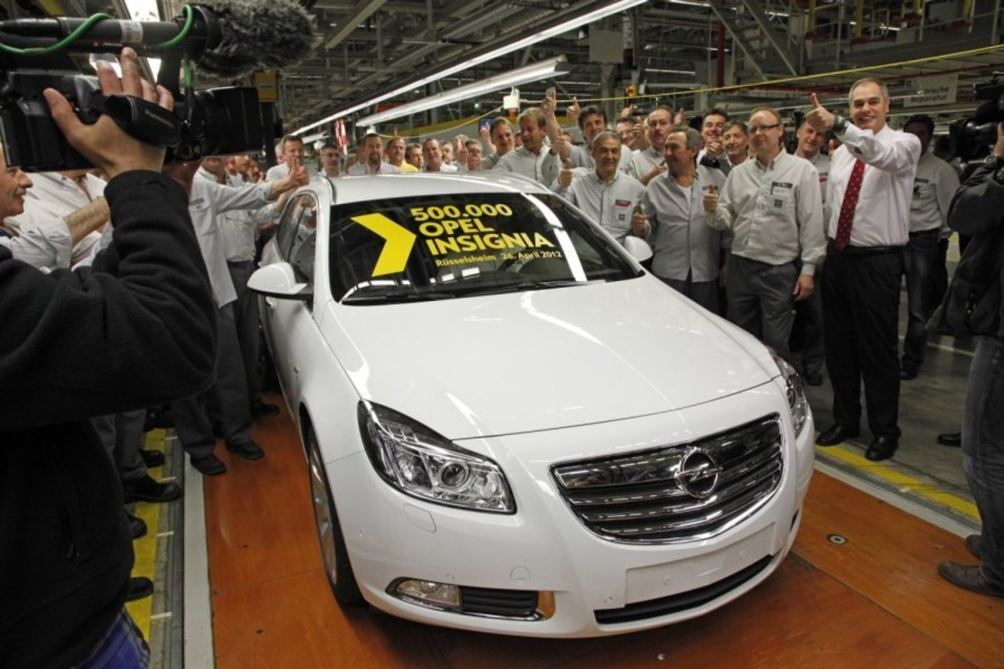 Pagaminta jau pusė milijono "Opel Insignia".