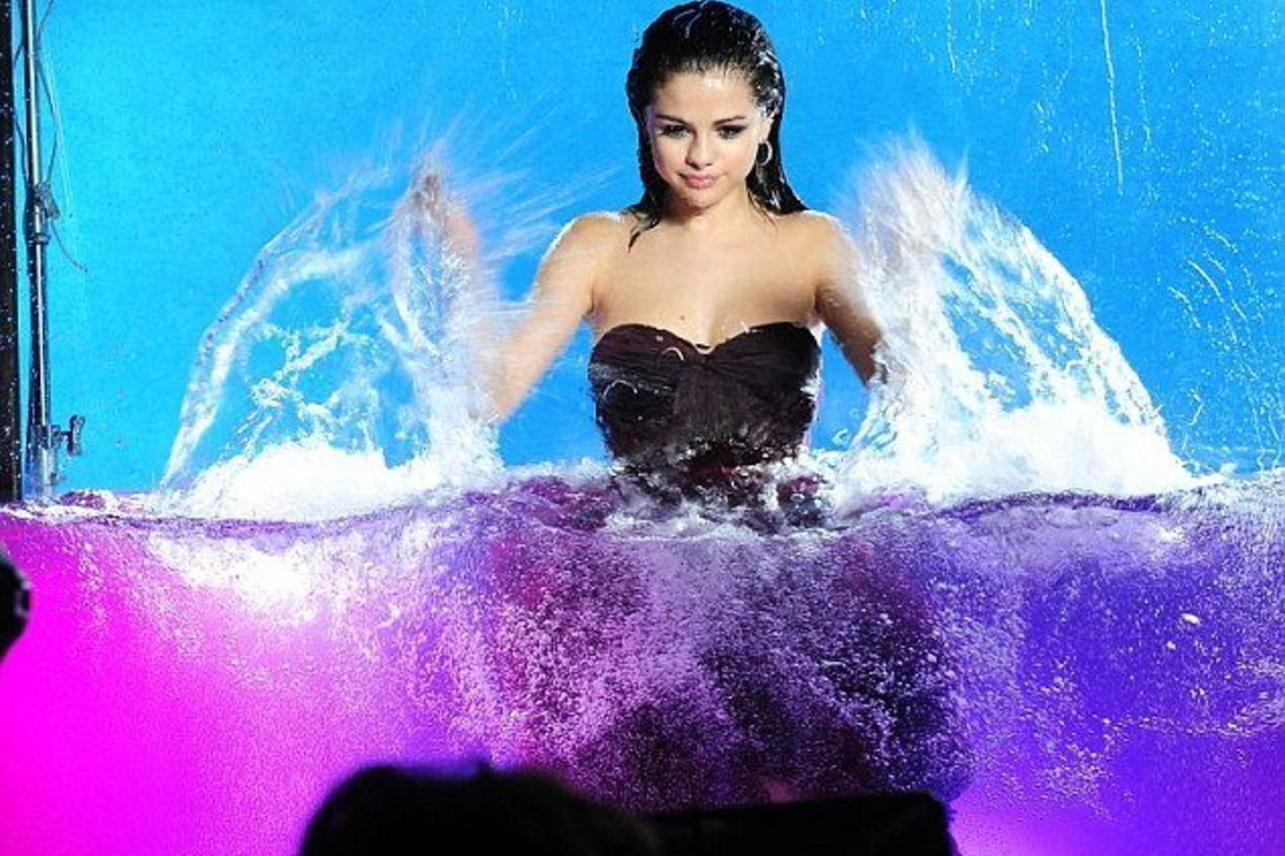 J. Bieberio mergina S. Gomez fotografavosi savo vardo kvepalų reklamoje.