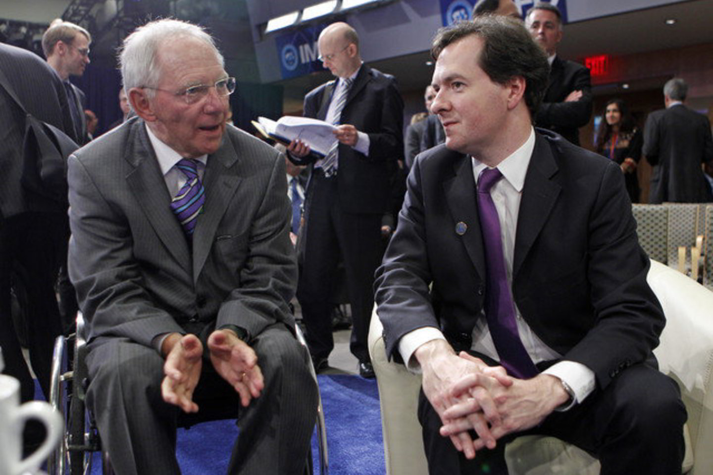 Vokietijos finansų ministrą Wolfgangą Schaeuble nuvylė George'o Osborne'o sprendimas.
