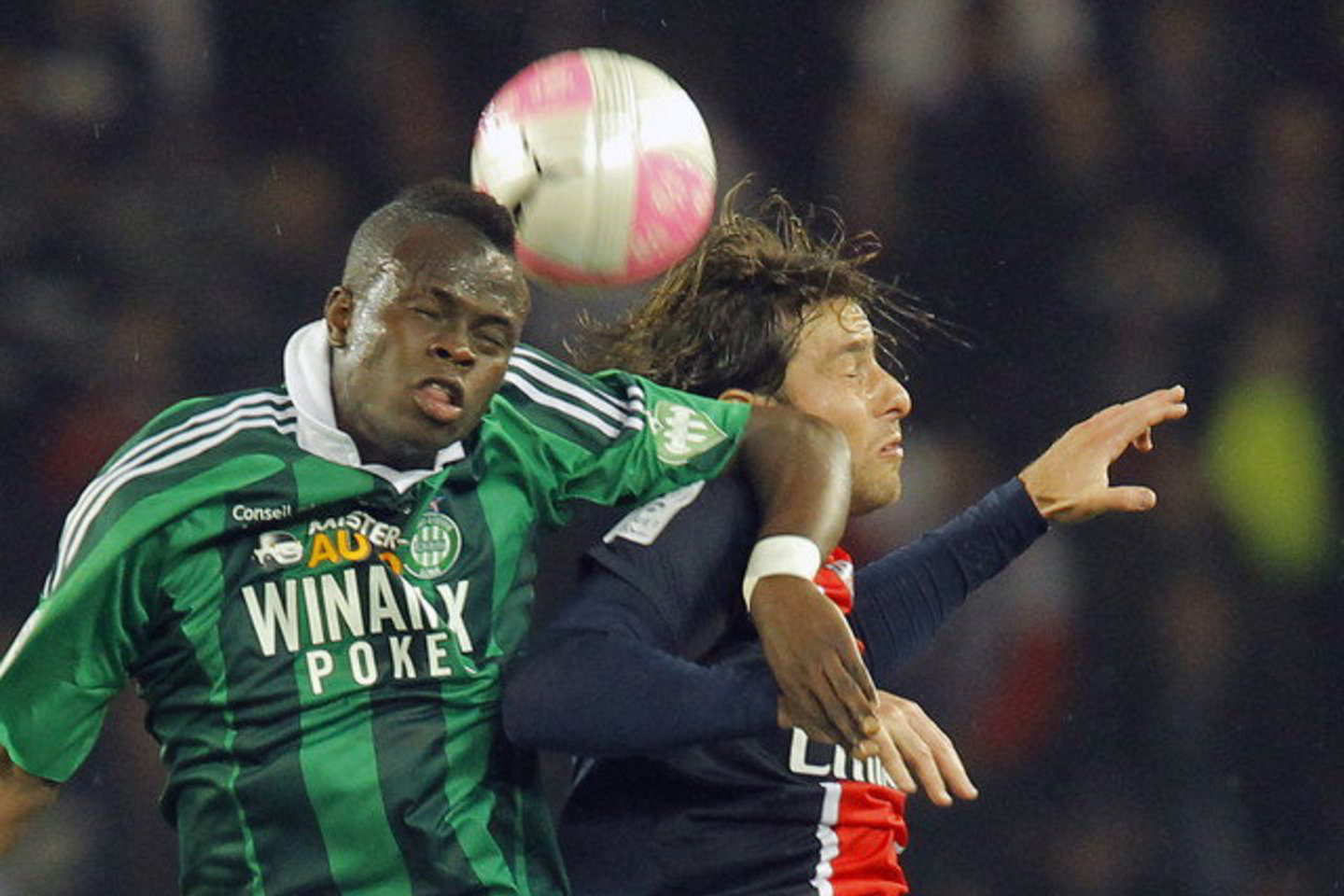 "Paris Saint Germain" ir "Saint Etienne" mačas.