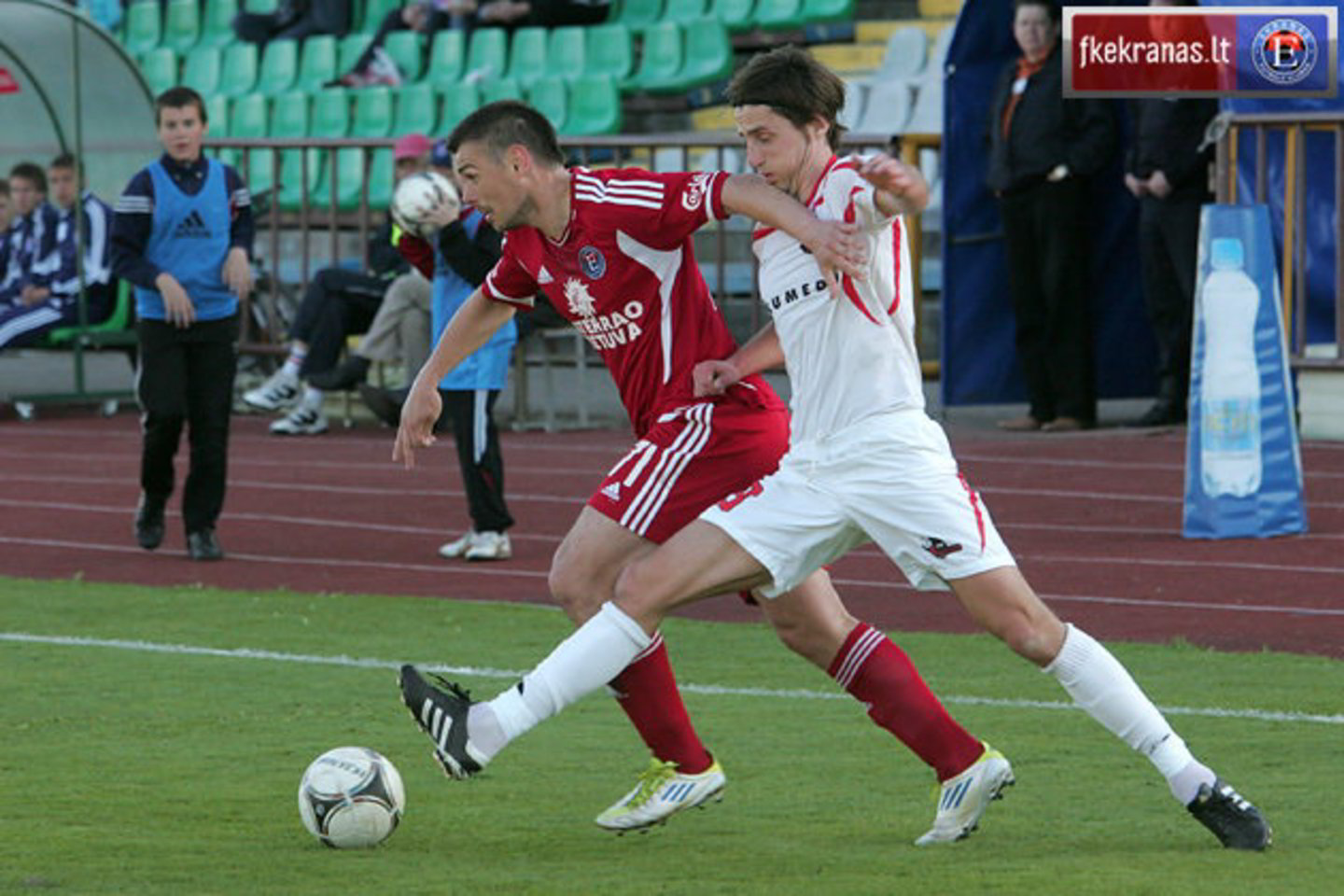 Čempionai "Ekrano" futbolininkai nugalėjo "Sūduvą".