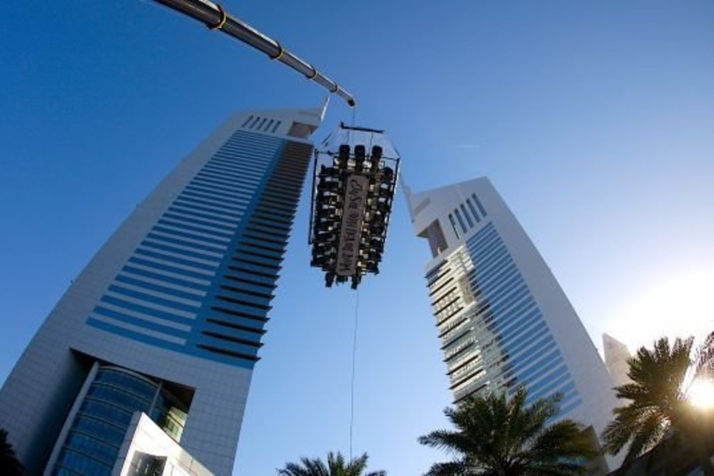 „Dangaus restoranas“ Dubajuje.