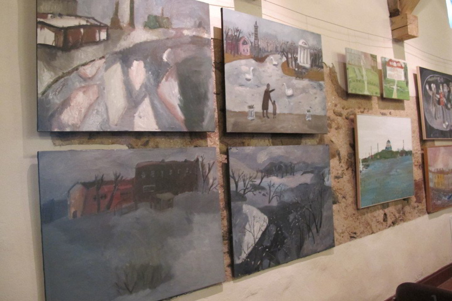 Bistrampolio dvare iki liepos 1 dienos vyks garsaus Rusijos dailininkų judėjimo "Mitki Art" narių darbų paroda.