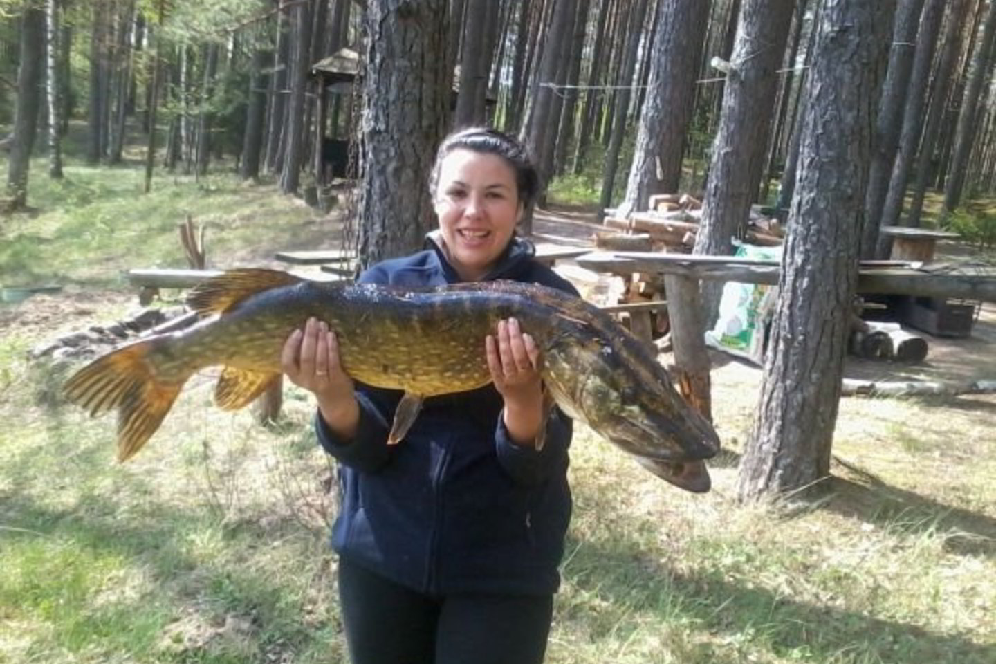 A. Grigaliūnės sugauta lydeka svėrė 6 kilogramus ir 366 gramus.