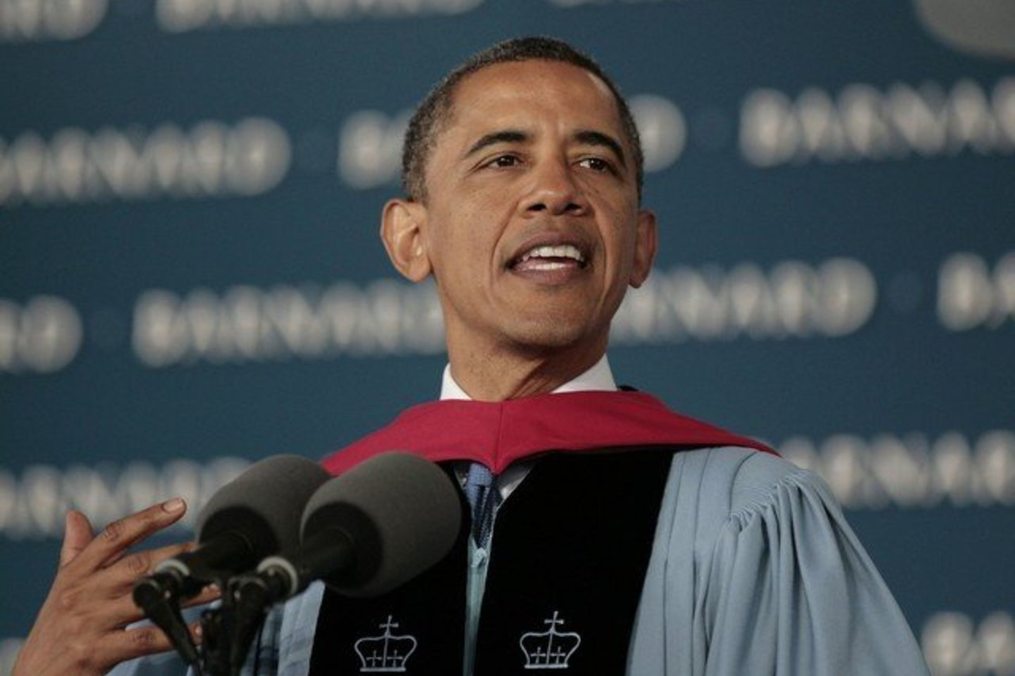 „Šioje vietoje tarp mūsų esama tikrų skirtumų“, - pažymėjo B. Obama.