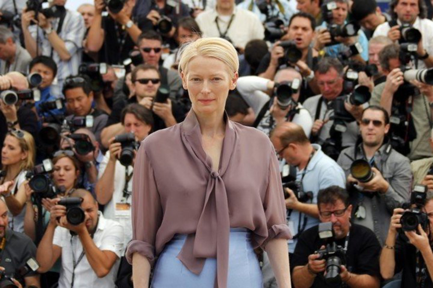 Aktorė Tilda Swinton.
