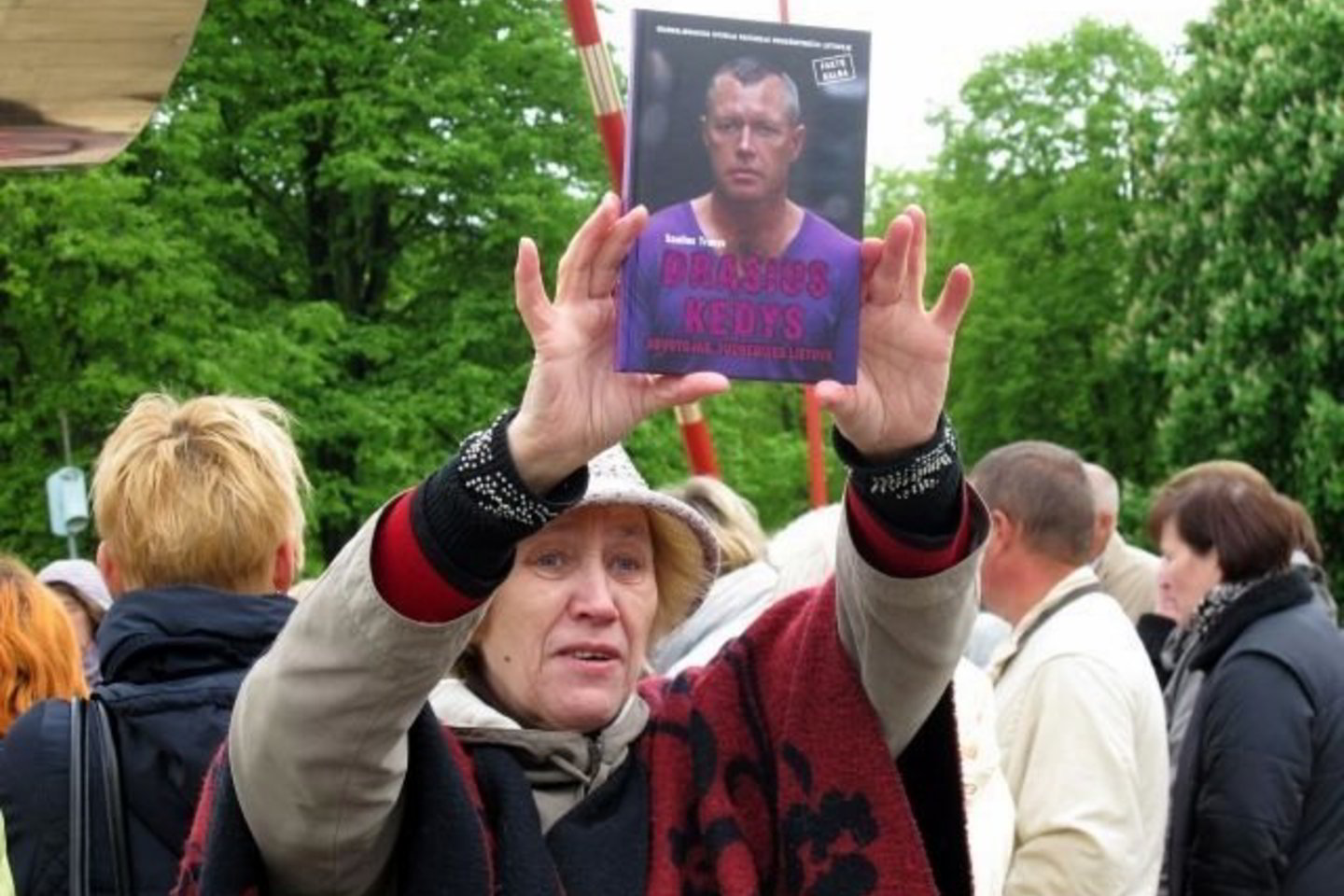 Apie pusšimtis žmonių susirinko į protesto mitingą Klaipėdos centre.