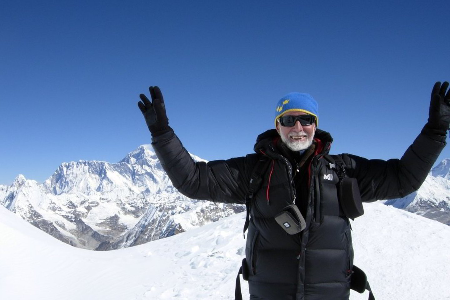 Alpinistas R. Noreika įkopė į vieną aukščiausių pasaulio viršūnių.