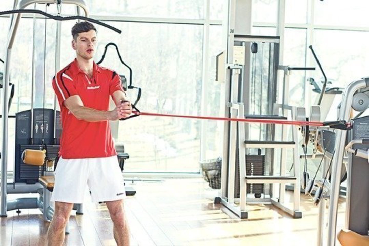 Badmintonininkas K.Navickas nori įkrauti kūną energijos ateities kovoms.