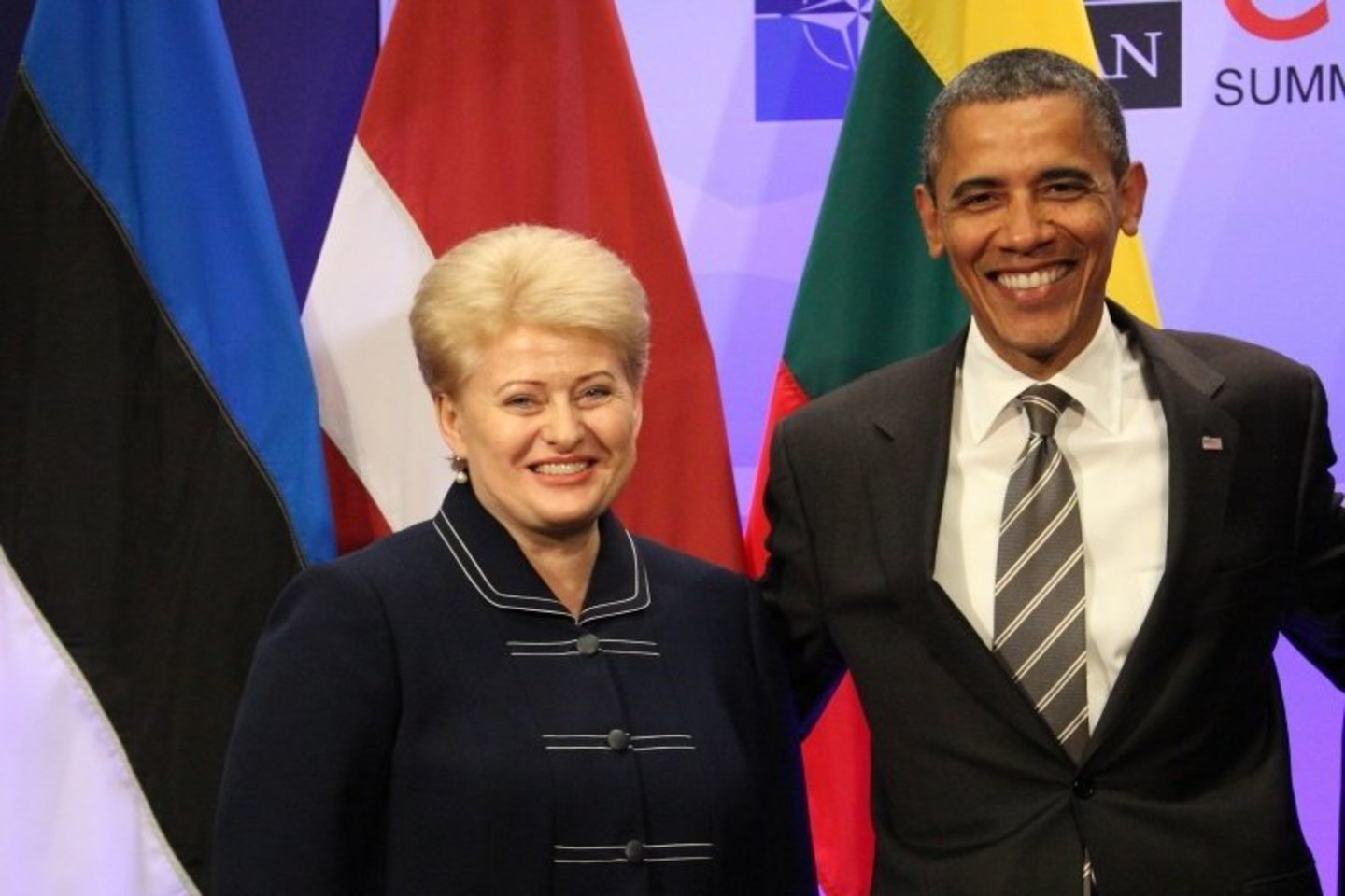 D. Grybauskaitės ir B. Obamos susitikimo akimirkos.