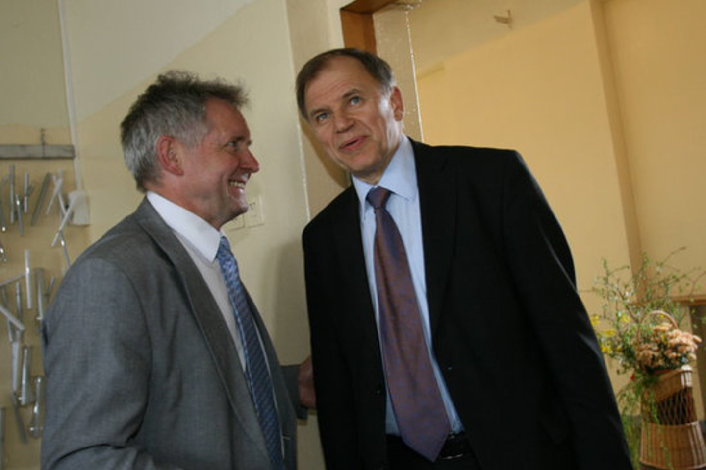 Seimo nariai Algirdas Sysas ir Vytenis Andriukaitis.