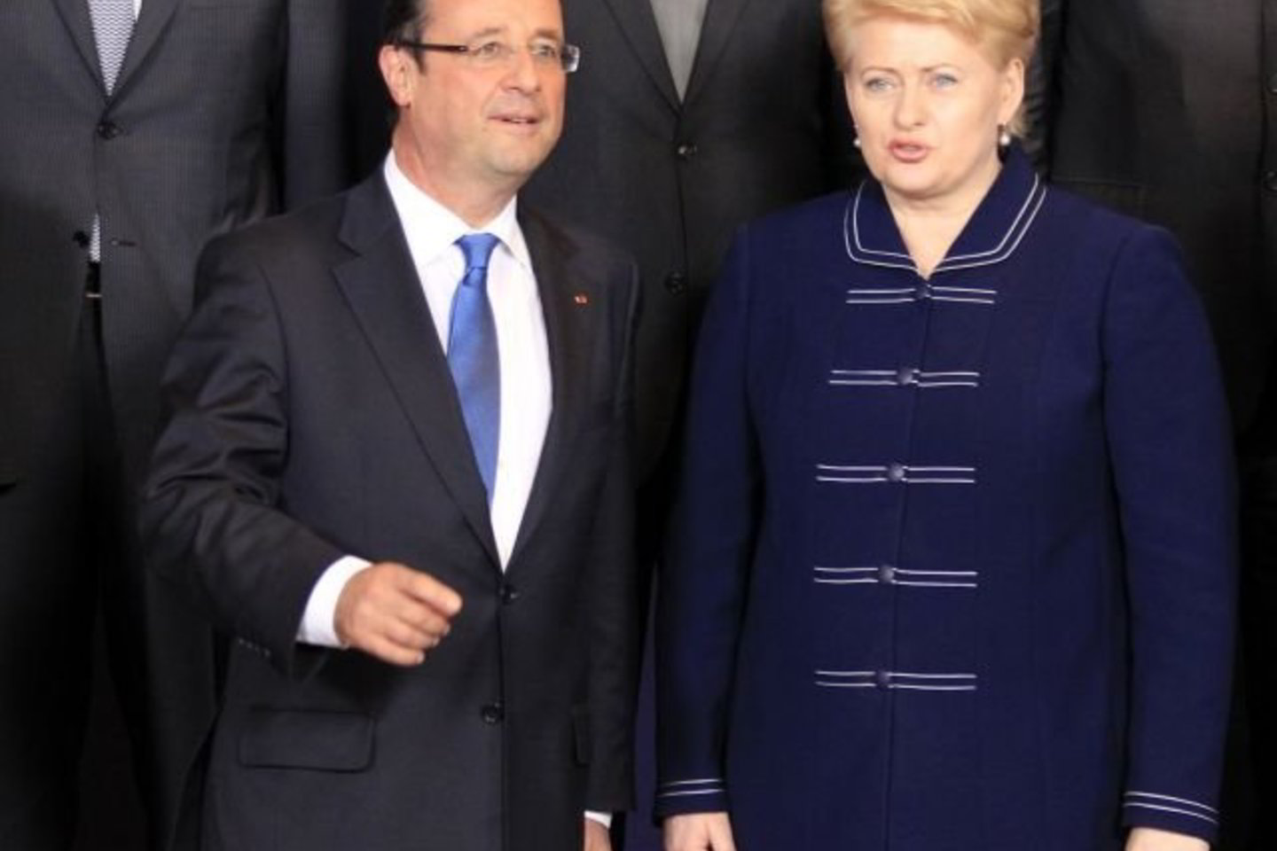 D. Grybauskaitė Briuselyje gavo progą susipažinti su naujuoju Prancūzijos prezidentu F. Hollande'u.