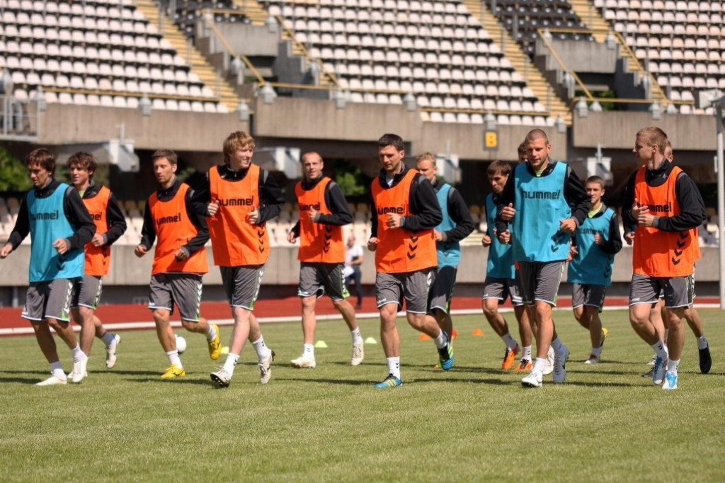 Lietuvos futbolo rinktinė kontroliniam mačui su Europos čempionate kovosiančia Rusijos ekipa rengiasi Kaune.
