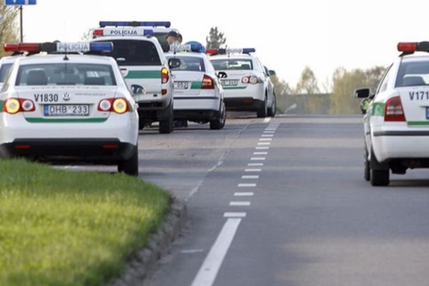 Policijos pareigūnai netruko sulaikyti įtariamąjį.