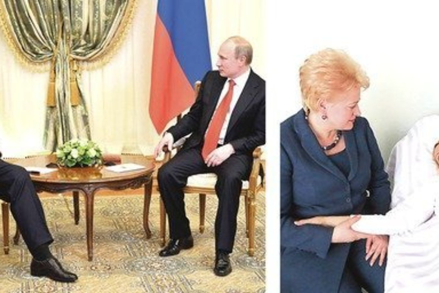 Ukrainos prezidentui V.Janukovyčiui gali tekti rinktis – arba nusileisti dėl J.Tymošenko ir įsiklausyti į Europos balsu kalbėjusios D.Grybauskaitės perspėjimus (nuot. dešinėje), arba žengti Rusijos lyderio V.Putino pramintu autoritarizmo taku.