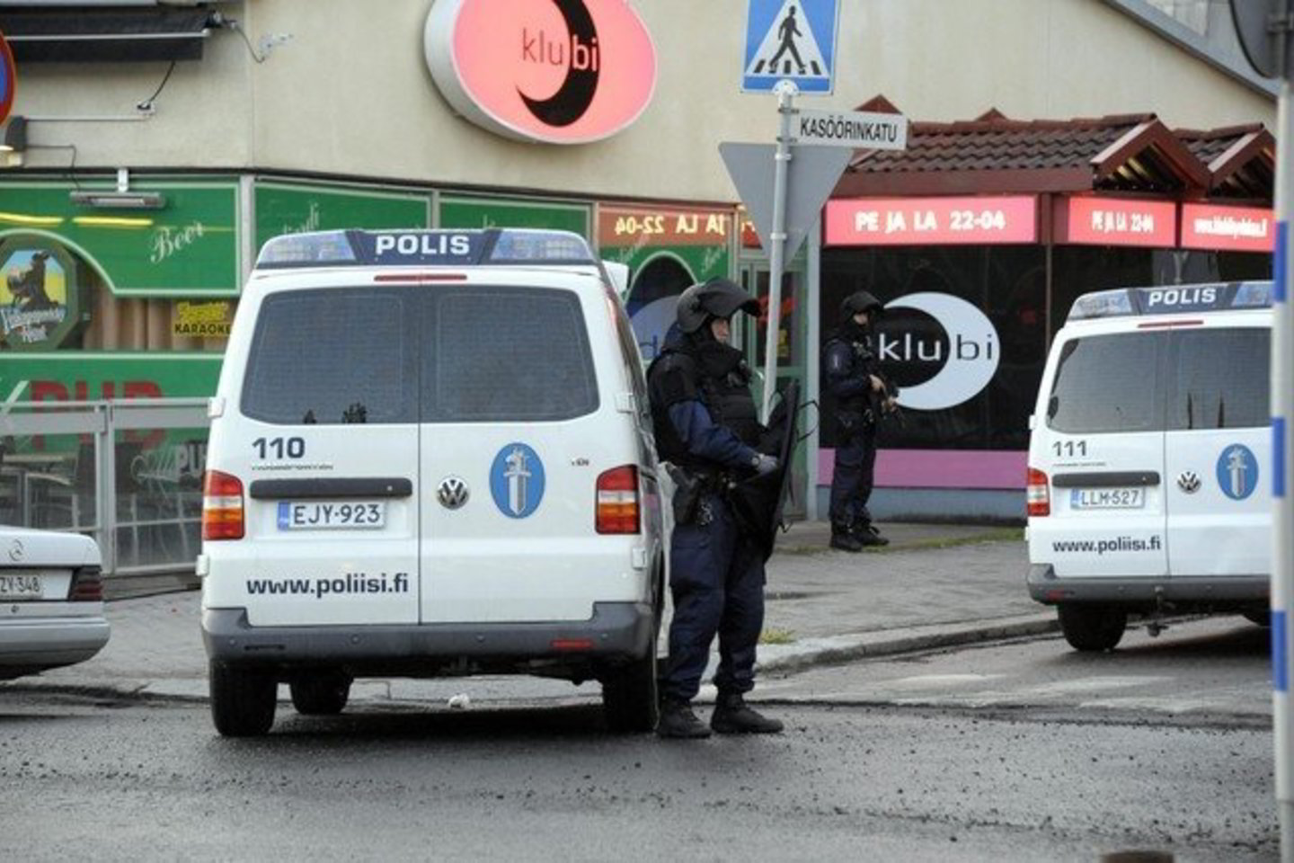 Įtariamasis buvo sulaikytas anksti rytą šeštadienį