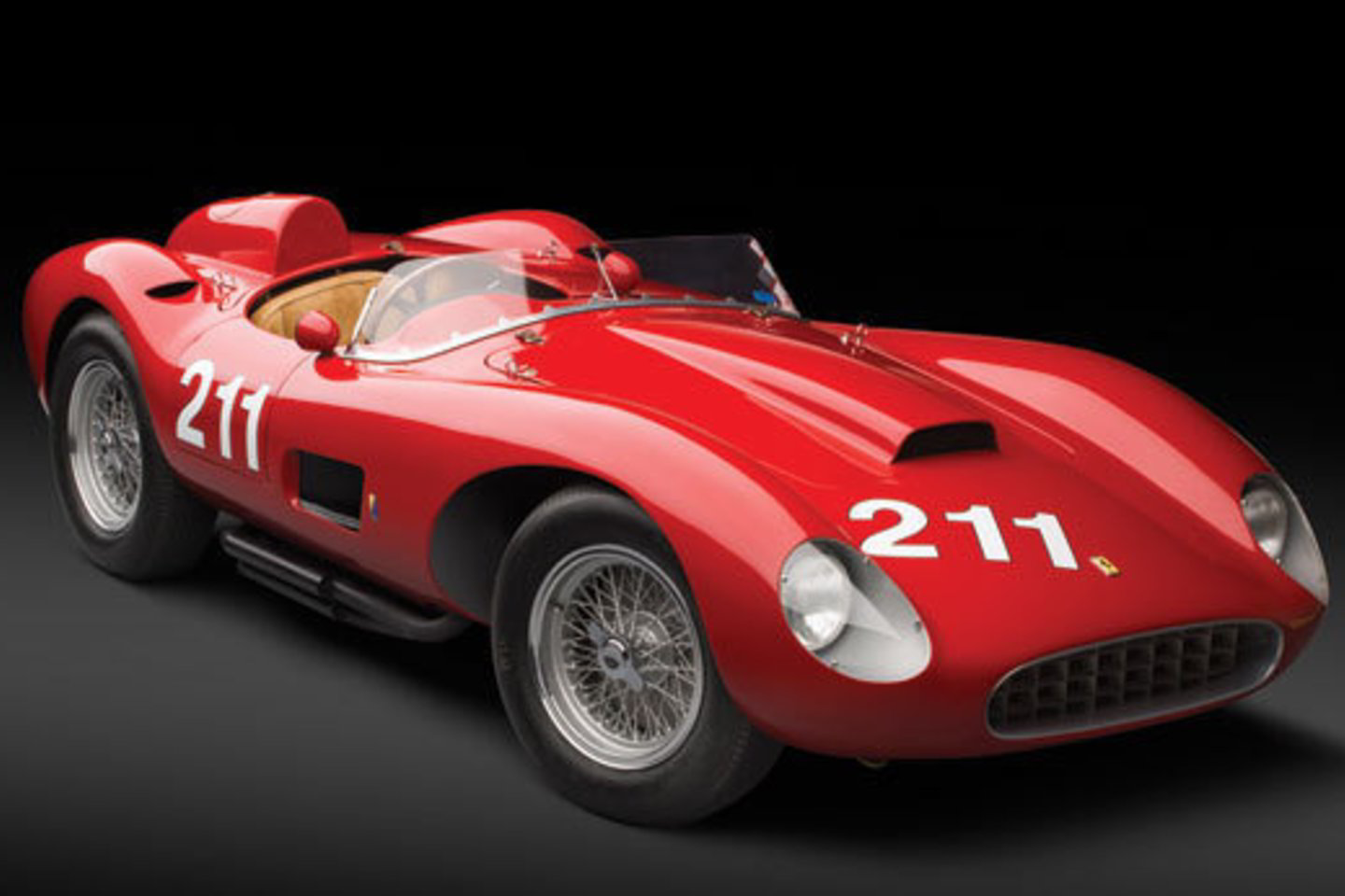 Sportinis „Ferrari 625 TRC Spider“ ne tik nepaprastai retas (tokių modelių telikę vos du vienetai), bet ir laikomas vienu gražiausių tarp visų iki šiol pagamintų automobilių.