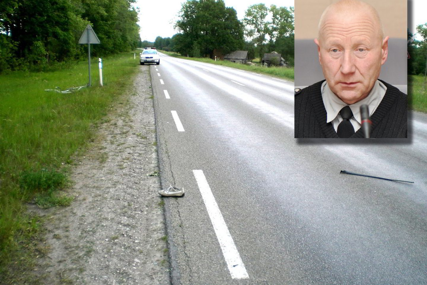 Sekmadienį po avarijos iš įvykio vietos pasišalinęs Šakių policijos komisariato Viešosios policijos patrulių būrio vadas 54 metų V. Demenius buvo surastas pirmadienį prieš pietus.